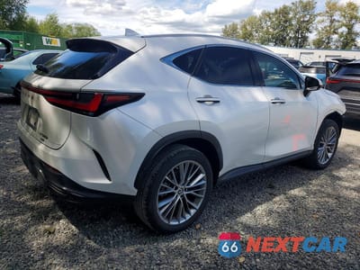 Trzecie zdjęcie samochodu z tyłu: 2023 LEXUS NX 350H VIN:2T2GKCEZ9PC010278 - miniatura