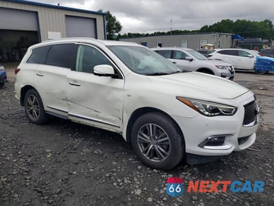 Czwarte zdjęcie samochodu z boku: 2019 INFINITI QX60 LUXE VIN:5N1DL0MM9KC563955 - miniatura
