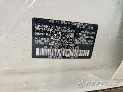 Zdjęcie 13 z 13 samochodu: 2025 SUBARU CROSSTREK PREMIUM VIN:JF2GUHDC3SH224391 - miniatura
