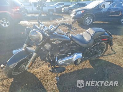 Trzecie zdjęcie samochodu z tyłu: 2012 HARLEY-DAVIDSON FLSTFB FATBOY LO VIN:1HD1JNV18CB020357 - miniatura
