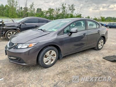 2013 HONDA CIVIC LX 2HGFB2F52DH562326 - główne zdjęcie licytacji z USA - miniatura