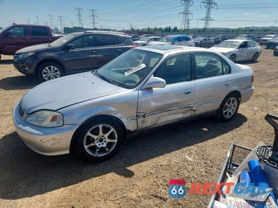 1999 HONDA CIVIC EX 1HGEJ8647XL022020 - główne zdjęcie licytacji z USA - miniatura