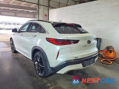 Trzecie zdjęcie samochodu z tyłu: 2022 INFINITI QX55 LUXE VIN:3PCAJ5J36NF101835 - miniatura