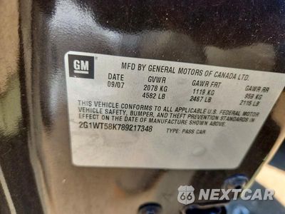 Zdjęcie 12 z 12 samochodu: 2008 CHEVROLET IMPALA LT VIN:2G1WT58K789217348 - miniatura