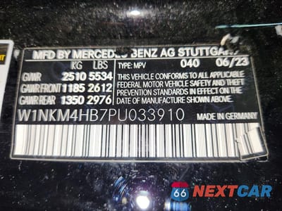 Zdjęcie 13 z 13 samochodu: 2023 MERCEDES-BENZ GLC 300 4MATIC VIN:W1NKM4HB7PU033910 - miniatura
