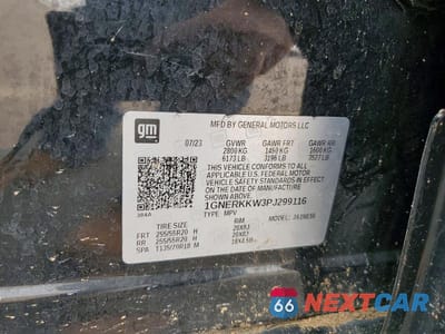 Zdjęcie 13 z 13 samochodu: 2023 CHEVROLET TRAVERSE PREMIER VIN:1GNERKKW3PJ299116 - miniatura