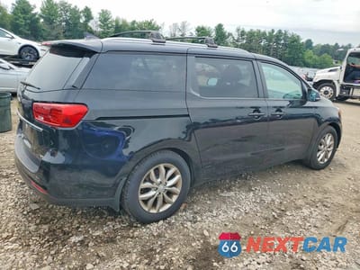 Trzecie zdjęcie samochodu z tyłu: 2019 KIA SEDONA EX VIN:KNDMB5C1XK6522065 - miniatura