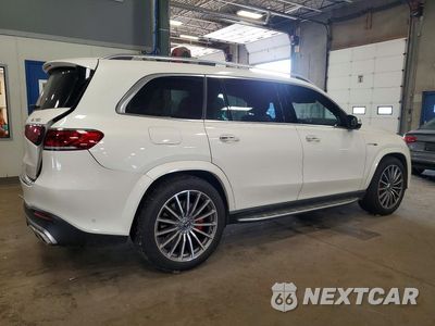 Trzecie zdjęcie samochodu z tyłu: 2022 MERCEDES-BENZ GLS 63 AMG 4MATIC VIN:4JGFF8KE1NA797002 - miniatura