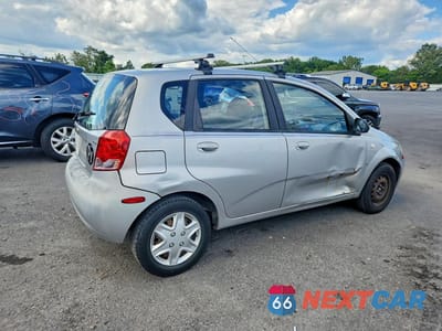 Trzecie zdjęcie samochodu z tyłu: 2008 CHEVROLET AVEO BASE VIN:KL1TD66678B157760 - miniatura