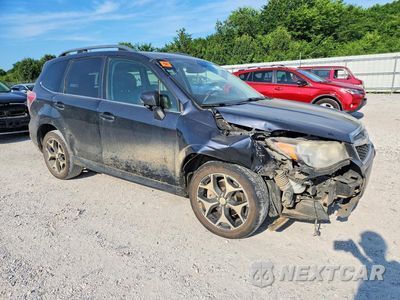 Czwarte zdjęcie samochodu z boku: 2014 SUBARU FORESTER 2.0XT TOURING VIN:JF2SJGMC8EH528768 - miniatura