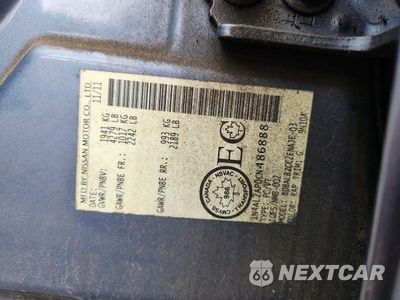 Zdjęcie 12 z 12 samochodu: 2012 NISSAN ALTIMA 2.5 VIN:1N4AL2AP0CN486888 - miniatura
