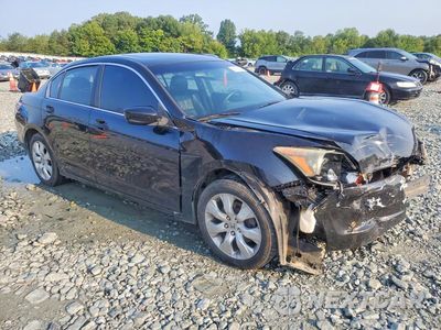 Czwarte zdjęcie samochodu z boku: 2008 HONDA ACCORD EXL VIN:1HGCP26888A052792 - miniatura
