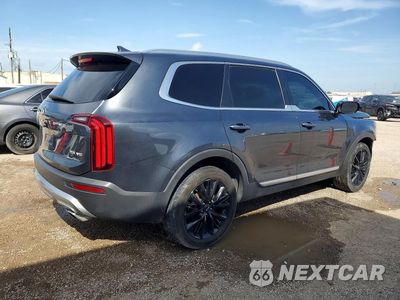 Trzecie zdjęcie samochodu z tyłu: 2021 KIA TELLURIDE SX VIN:5XYP54HC9MG129473 - miniatura