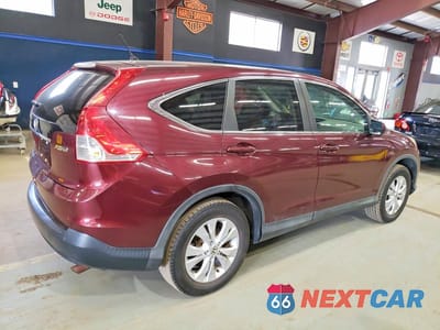 Trzecie zdjęcie samochodu z tyłu: 2014 HONDA CR-V EX VIN:5J6RM4H50EL025855 - miniatura