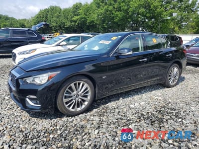 2019 INFINITI Q50 3.0T LUXE JN1EV7AR2KM554538 - główne zdjęcie licytacji z USA - miniatura