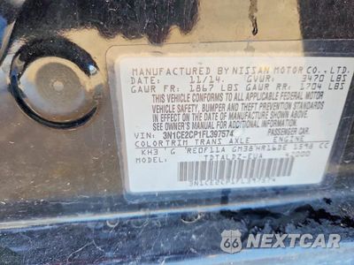 Zdjęcie 12 z 12 samochodu: 2015 NISSAN VERSA NOTE SV VIN:3N1CE2CP1FL397574 - miniatura