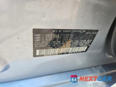 Zdjęcie 12 z 12 samochodu: 2024 SUBARU LEGACY TOURING XT VIN:4S3BWGP65R3019052 - miniatura