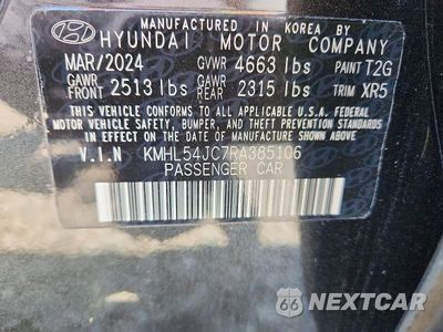 Zdjęcie 13 z 13 samochodu: 2024 HYUNDAI SONATA N LINE VIN:KMHL54JC7RA385106 - miniatura