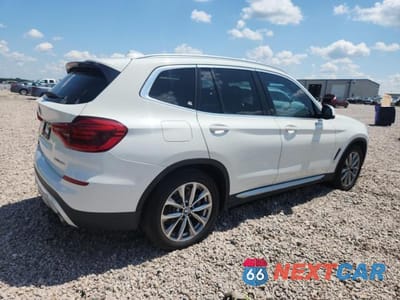 Trzecie zdjęcie samochodu z tyłu: 2019 BMW X3 SDRIVE30I VIN:5UXTR7C55KLE94698 - miniatura