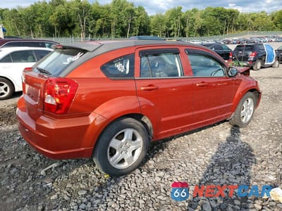 Trzecie zdjęcie samochodu z tyłu: 2009 DODGE CALIBER SXT VIN:1B3HB48A29D108015 - miniatura