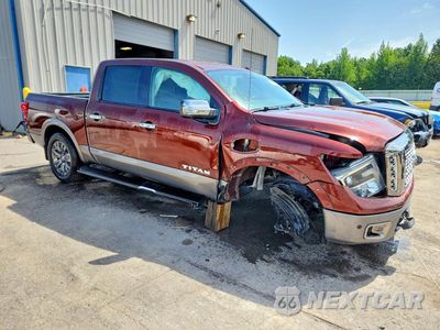Czwarte zdjęcie samochodu z boku: 2017 NISSAN TITAN PLATINUM RESERVE VIN:1N6AA1E60HN520893 - miniatura