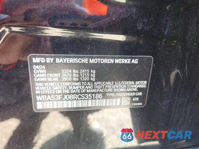 Zdjęcie 12 z 12 samochodu: 2024 BMW 530 XI VIN:WBA53FJ08RCS35186 - miniatura