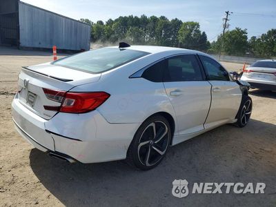 Trzecie zdjęcie samochodu z tyłu: 2021 HONDA ACCORD SPORT VIN:1HGCV1F3XMA063212 - miniatura