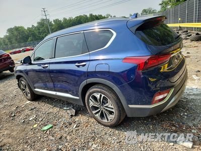 Drugie zdjęcie samochodu z przodu: 2019 HYUNDAI SANTA FE LIMITED 2.0T VIN:5NMS5CAAXKH128980 - miniatura