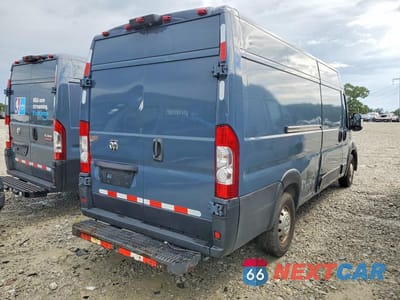 Trzecie zdjęcie samochodu z tyłu: 2020 RAM PROMASTER 3500 DELIVERY VAN VIN:3C6URVJG6LE117665 - miniatura