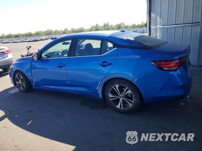 Drugie zdjęcie samochodu z przodu: 2022 NISSAN SENTRA SV VIN:3N1AB8CV1NY255535 - miniatura
