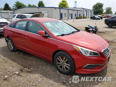 Czwarte zdjęcie samochodu z boku: 2017 HYUNDAI SONATA SE VIN:5NPE24AF5HH493358 - miniatura