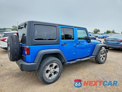 Trzecie zdjęcie samochodu z tyłu: 2015 JEEP WRANGLER UNLIMITED SPORT VIN:1C4BJWDG9FL675966 - miniatura
