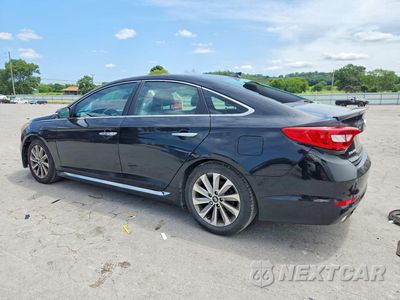 Drugie zdjęcie samochodu z przodu: 2015 HYUNDAI SONATA SPORT VIN:5NPE34AF6FH100140 - miniatura