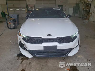 Piąte zdjęcie samochodu w środku: 2021 KIA K5 GT LINE VIN:5XXG64J21MG013171 - miniatura