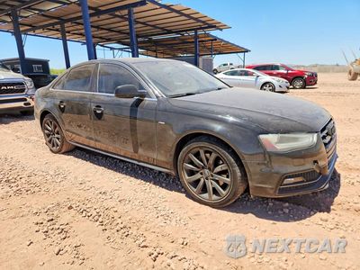 Czwarte zdjęcie samochodu z boku: 2015 AUDI A4 PREMIUM VIN:WAUBFAFLXFN008355 - miniatura