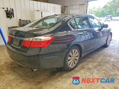 Trzecie zdjęcie samochodu z tyłu: 2013 HONDA ACCORD EXL VIN:1HGCR2F8XDA283763 - miniatura