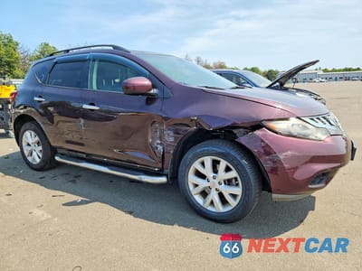 Czwarte zdjęcie samochodu z boku: 2014 NISSAN MURANO SL VIN:JN8AZ1MW7EW521403 - miniatura