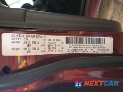 Zdjęcie 13 z 13 samochodu: 1999 JEEP GRAND CHEROKEE LIMITED VIN:1J4GW68N0XC597654 - miniatura