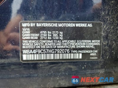 Zdjęcie 13 z 13 samochodu: 2017 BMW 430XI GRAN COUPE VIN:WBA4F9C57HG792076 - miniatura