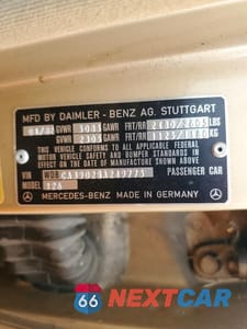 Zdjęcie 12 z 12 samochodu: 1986 MERCEDES-BENZ 560 SEL VIN:WDBCA39D2GA249775 - miniatura