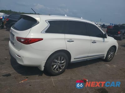 Trzecie zdjęcie samochodu z tyłu: 2013 INFINITI JX35 BASE VIN:5N1AL0MM9DC338506 - miniatura