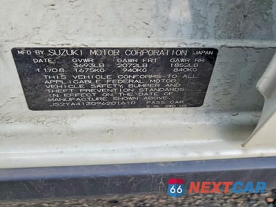 Zdjęcie 12 z 12 samochodu: 2009 SUZUKI SX4 TECHNOLOGY VIN:JS2YA413096201610 - miniatura