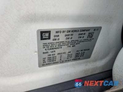 Zdjęcie 13 z 13 samochodu: 2017 CHEVROLET TRAX LS VIN:KL7CJKSB2HB203778 - miniatura