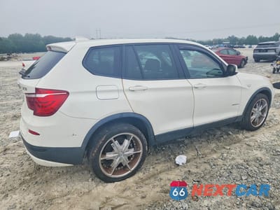 Trzecie zdjęcie samochodu z tyłu: 2011 BMW X3 XDRIVE28I VIN:5UXWX5C57BL713889 - miniatura