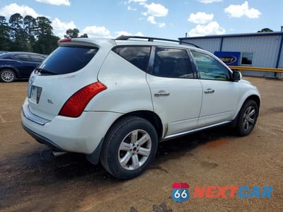 Trzecie zdjęcie samochodu z tyłu: 2006 NISSAN MURANO S VIN:JN8AZ08T26W405277 - miniatura