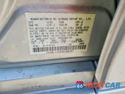 Zdjęcie 13 z 13 samochodu: 2004 NISSAN ALTIMA 3.5 SE VIN:1N4BL11D24C148197 - miniatura