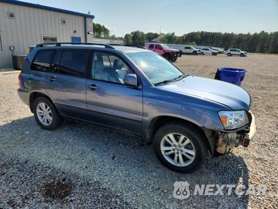 Czwarte zdjęcie samochodu z boku: 2006 TOYOTA HIGHLANDER HYBRID VIN:JTEEW21A160014808 - miniatura