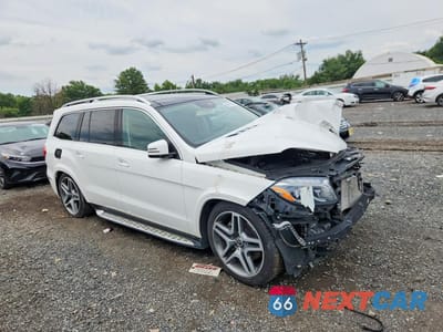 Czwarte zdjęcie samochodu z boku: 2019 MERCEDES-BENZ GLS 550 4MATIC VIN:4JGDF7DE9KB211859 - miniatura