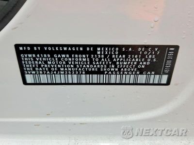 Zdjęcie 12 z 12 samochodu: 2018 VOLKSWAGEN JETTA S VIN:3VW2B7AJ4JM252378 - miniatura
