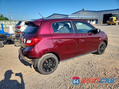 Trzecie zdjęcie samochodu z tyłu: 2019 MITSUBISHI MIRAGE LE VIN:ML32A5HJ2KH015929 - miniatura